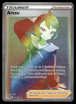 2022 Pokemon Lost Origin 204/196 Arezu Rainbow Secret Rare