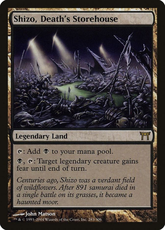 Shizo, Death's Storehouse 283/306 (Champions of Kamigawa) 