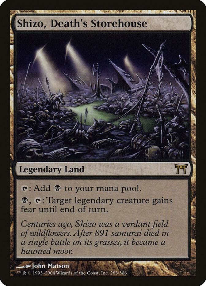 Shizo, Death's Storehouse 283/306 (Champions of Kamigawa) 