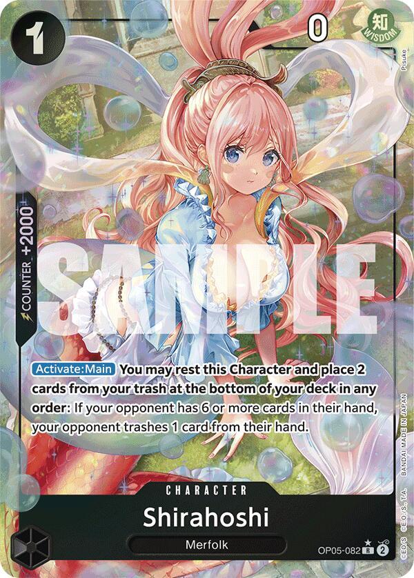 Shirahoshi OP05-082 (Premium Booster -The Best-)  - Alternate Art Foil