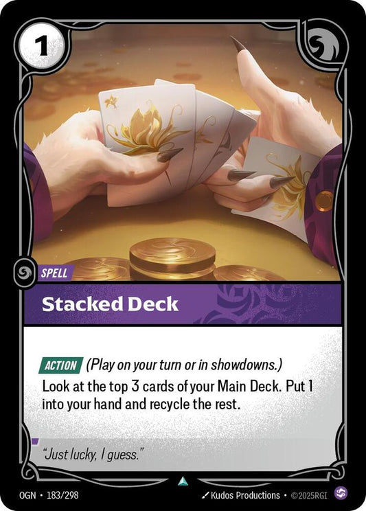 Stacked Deck 183/298 (Origins) 