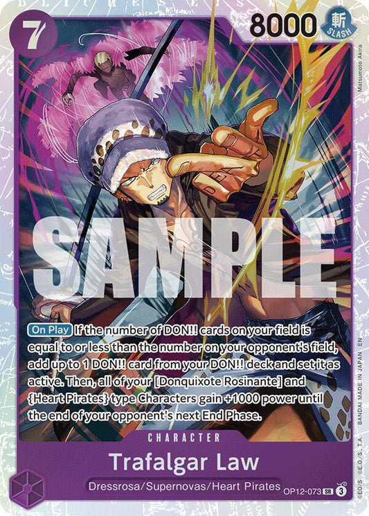 Trafalgar Law OP12-073 (Legacy of the Master)  - Foil