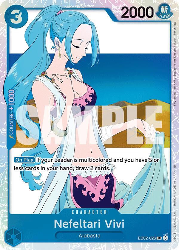 Nefeltari Vivi EB02-026 (Extra Booster: Anime 25th Collection)  - Foil