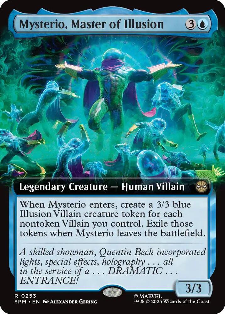 Mysterio, Master of Illusion 253/198 (Marvel's Spider-Man)  - Extended Art