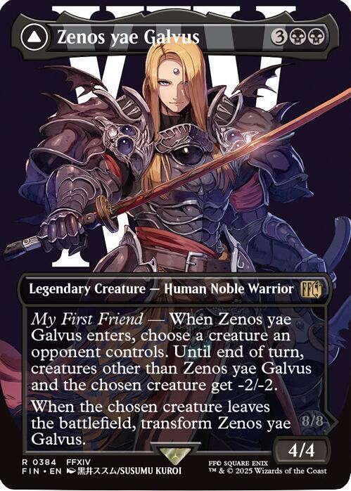 Zenos yae Galvus // Shinryu, Transcendent Rival 384 (FINAL FANTASY)  - Borderless