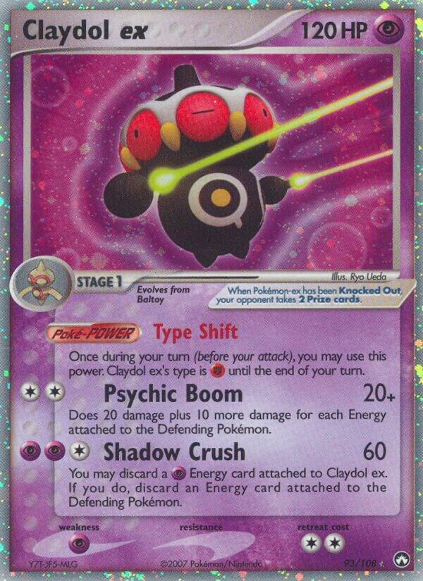 Claydol ex 93/108 (Power Keepers)  - Holofoil