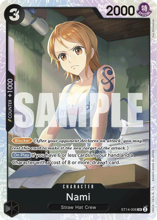 Nami ST14-006 (Starter Deck 14: 3D2Y)  - Foil