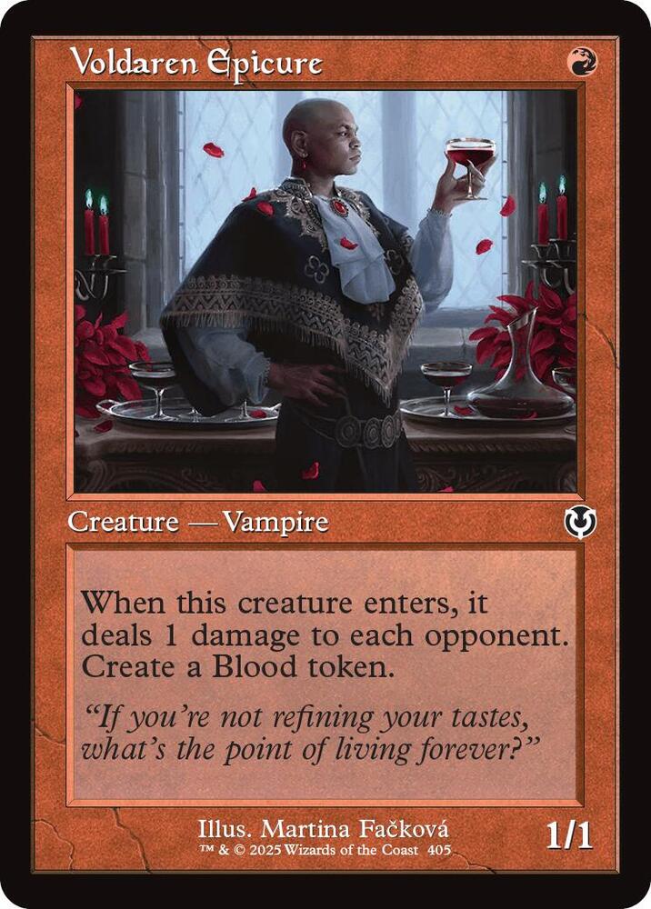 Voldaren Epicure Retro Frame 405 (Innistrad Remastered)  - Retro Foil