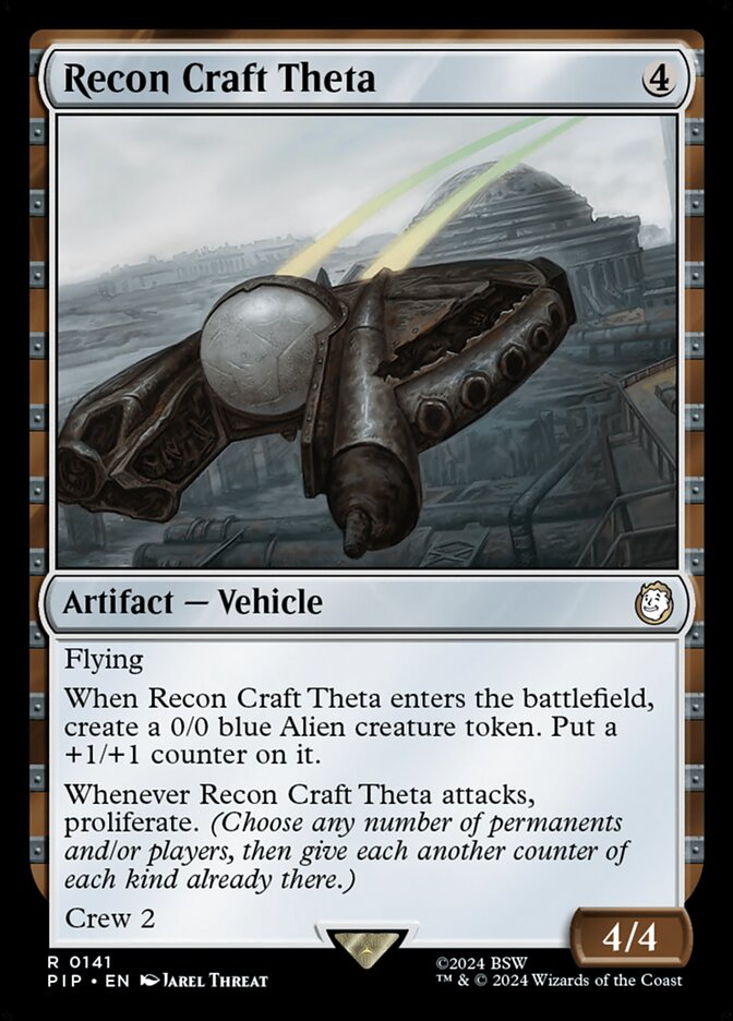 Recon Craft Theta 141 (Universes Beyond: Fallout)  - Foil
