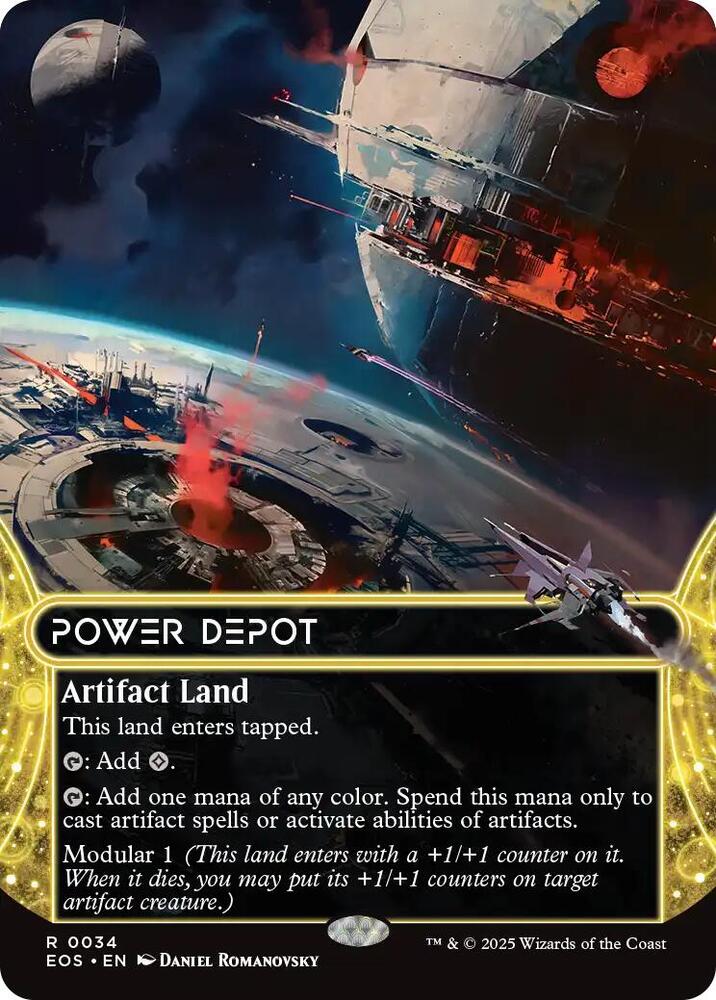 Power Depot  34/45 (Edge of Eternities: Stellar Sights)  - Borderless