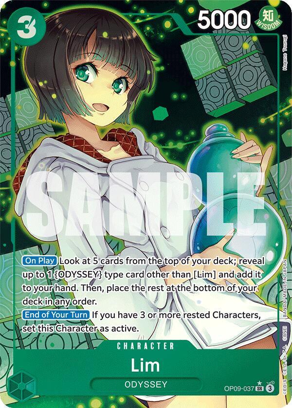 Lim OP09-037 (Emperors in the New World)  - Alternate Art Foil