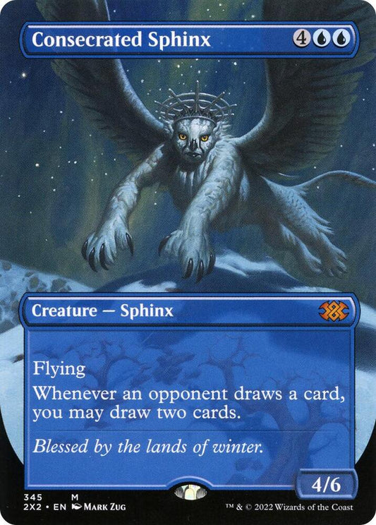 Consecrated Sphinx Borderless 345/331 (Double Masters 2022)  - Foil