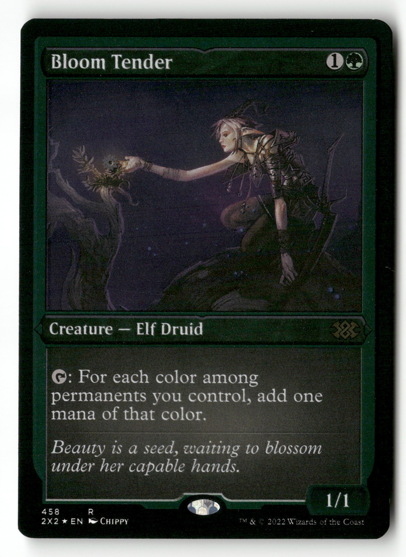 MTG Double Masters 2022 458 Bloom Tender (Foil Etched) R NM