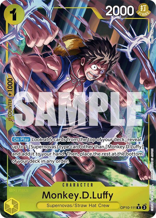 Monkey.D.Luffy OP10-111 (Royal Blood)  - Alternate Art Foil