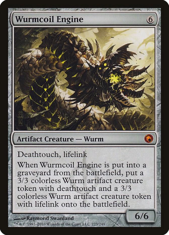 MTG Scars of Mirrodin 223 Wurmcoil Engine M NM