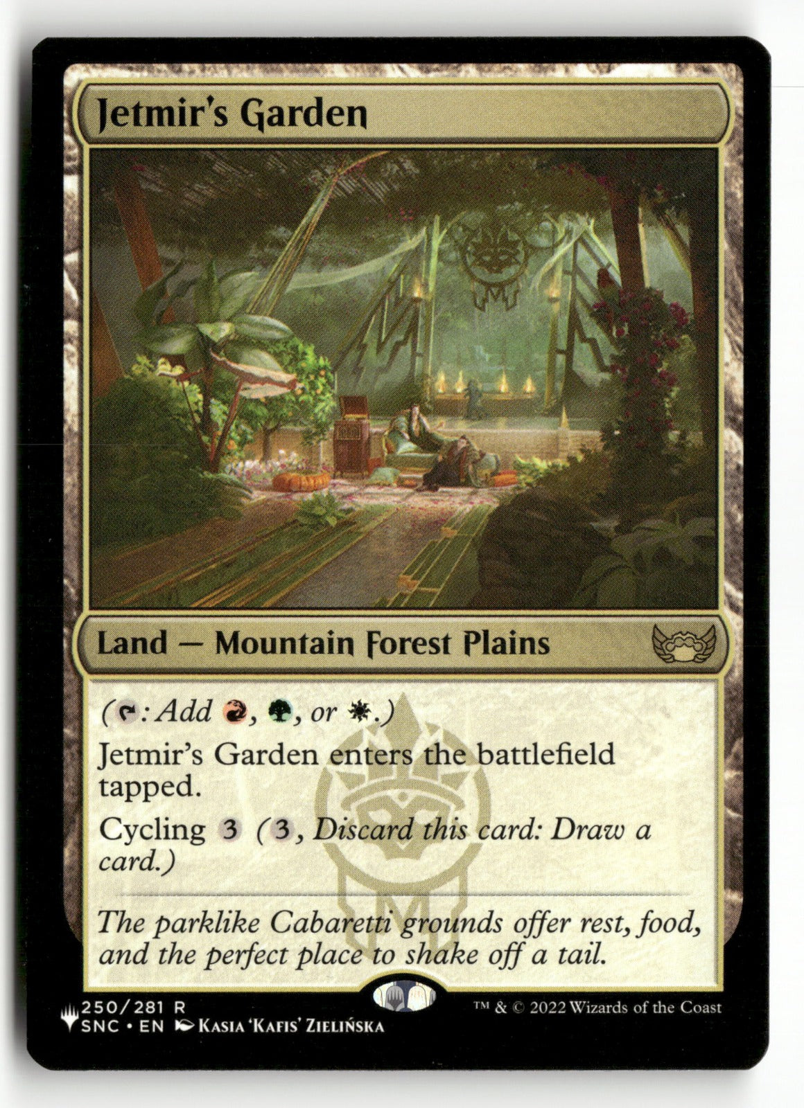 MTG The List Reprints 250/281 Jetmir's Garden R NM