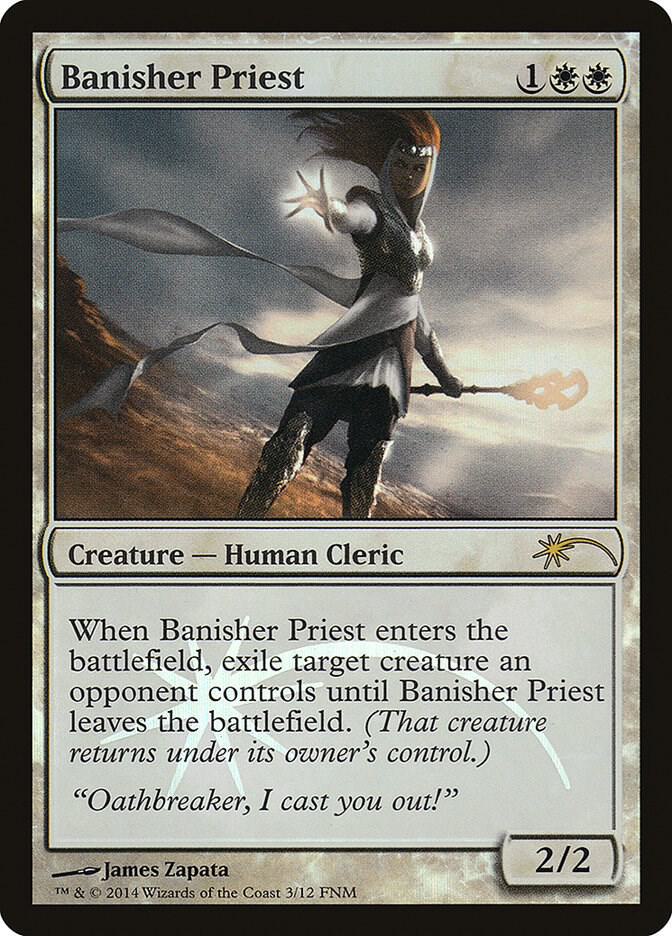 Banisher Priest 3/12 (FNM Promos)  - Foil