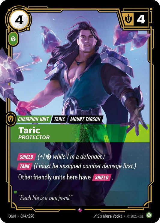 Taric - Protector 074/298 (Origins)  - Foil
