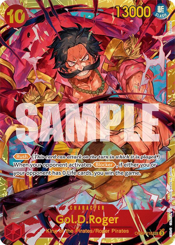 Gol.D.Roger OP09-118 (Emperors in the New World)  - Foil