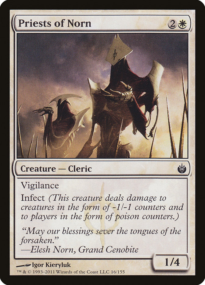 Priests of Norn 16/155 (Mirrodin Besieged) 