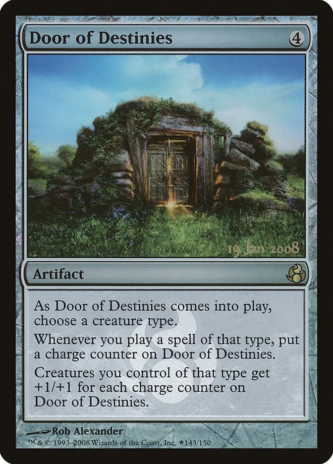 MTG Prerelease Cards 143 Door of Destinies P NM Foil