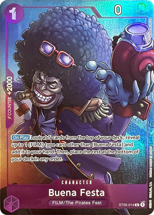 Buena Festa (PCC Vol.1) ST05-014 (One Piece Promotion Cards)  - Alternate Art Foil