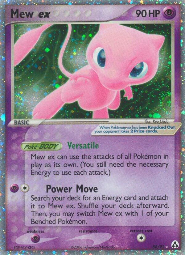 Mew ex 88/92 (Legend Maker)  - Holofoil
