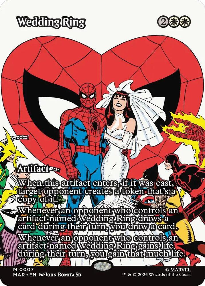 Wedding Ring 7 (Marvel Universe Eternal-Legal)  - Borderless Foil
