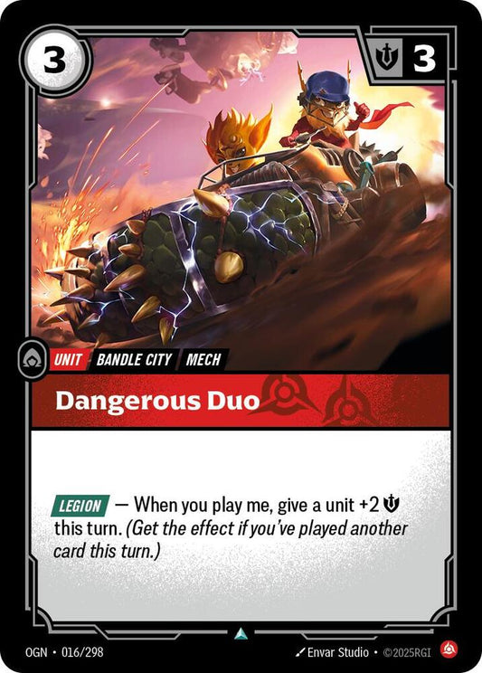Dangerous Duo 16/298 (Origins)  - Foil