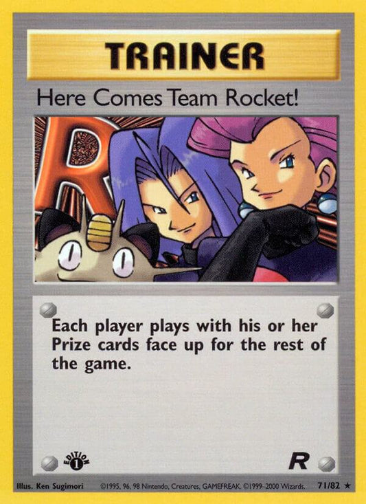 Here Comes Team Rocket! 71/82 (Team Rocket)  - 1st Edition