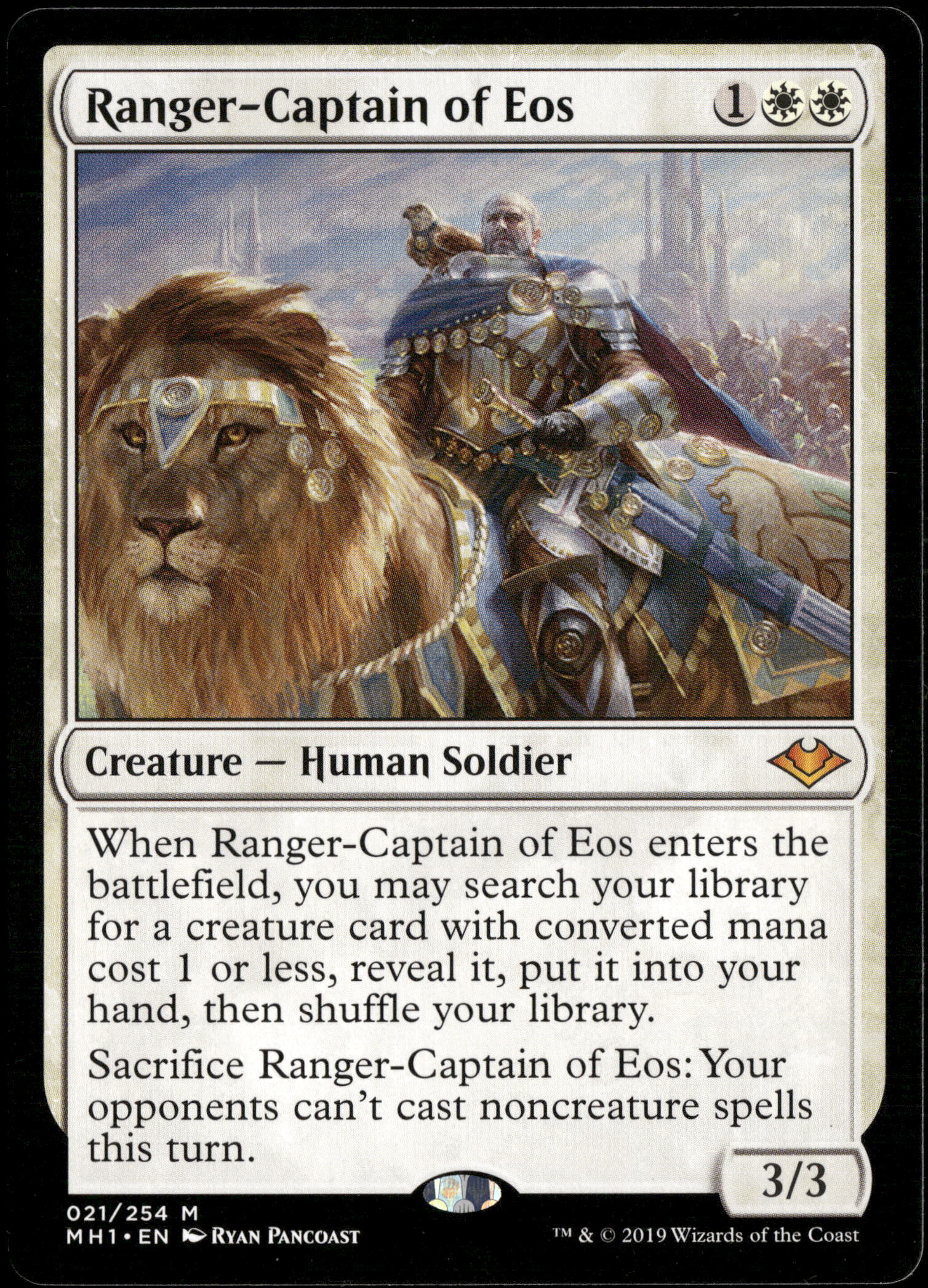 Magic The Gathering Modern Horizons 21 Ranger-Captain of Eos M NM