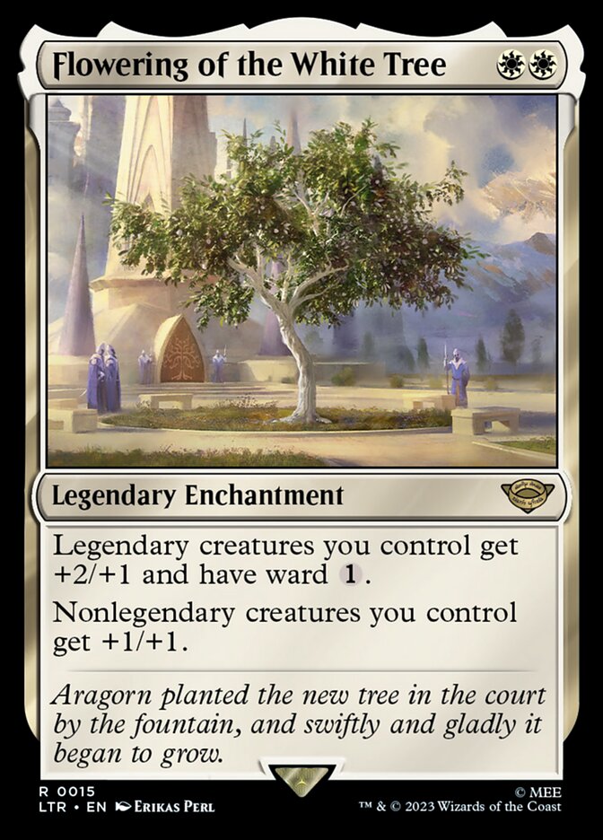 Flowering of the White Tree 15 (Universes Beyond: The Lord of the Rings: Tales of Middle-earth)  - Foil