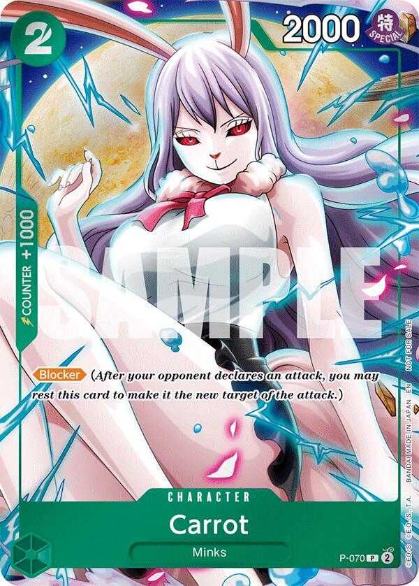 Carrot (Event Pack Vol.6) P-070 (One Piece Promotion Cards)  - Foil