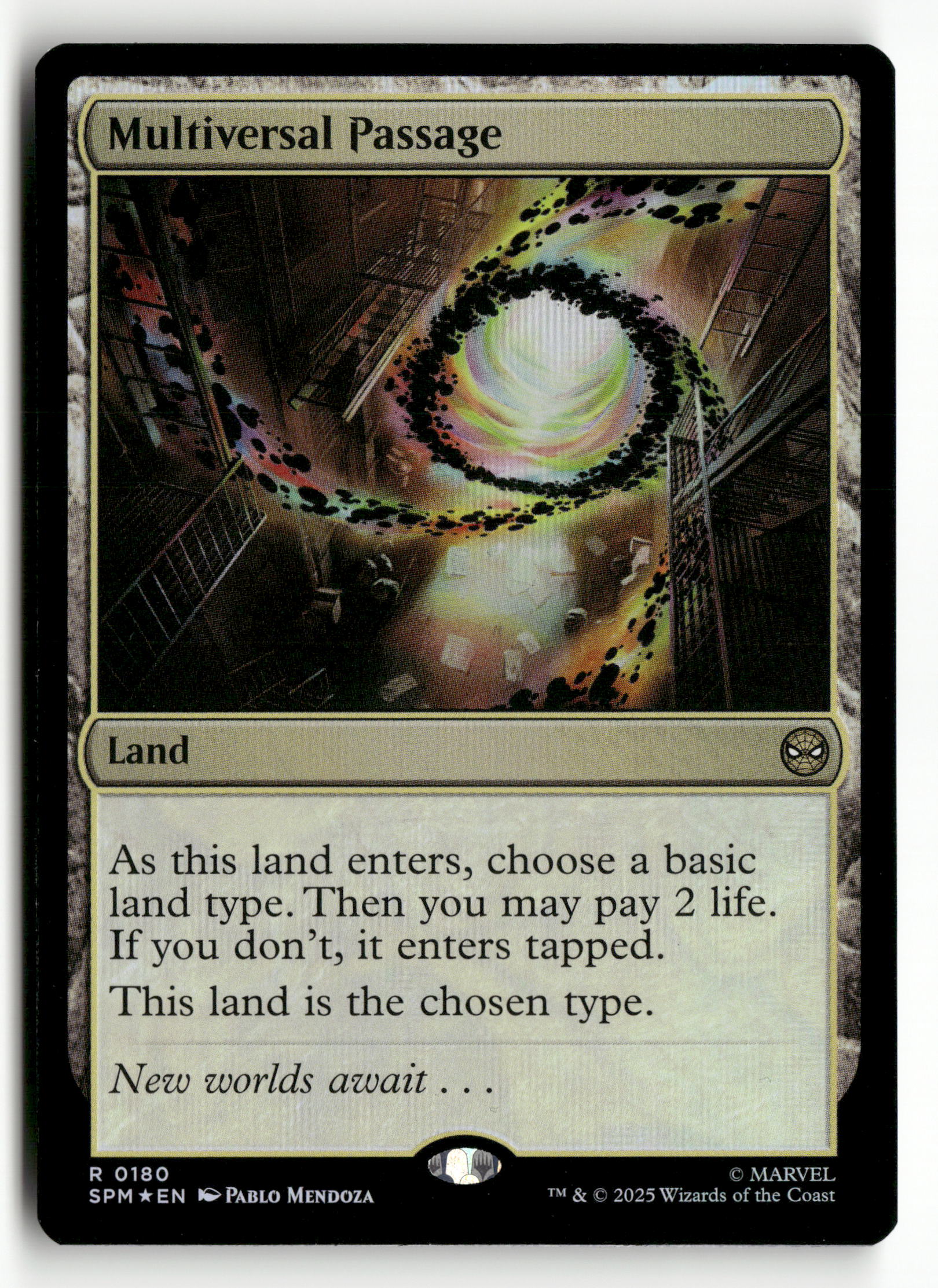 MTG Marvel's Spider-Man  180 Multiversal Passage R NM FOIL