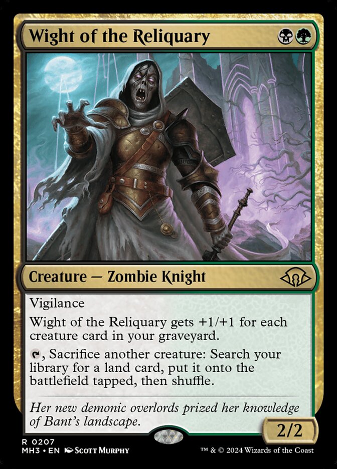 Wight of the Reliquary 207/319 (Modern Horizons 3) 