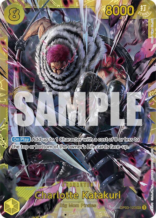 Charlotte Katakuri (Reprint) OP03-123 (Premium Booster -The Best-)  - Foil