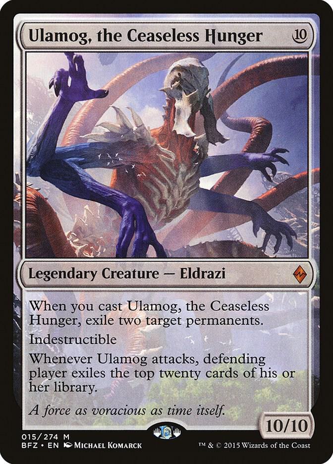 Ulamog, the Ceaseless Hunger 15 (Battle for Zendikar) 