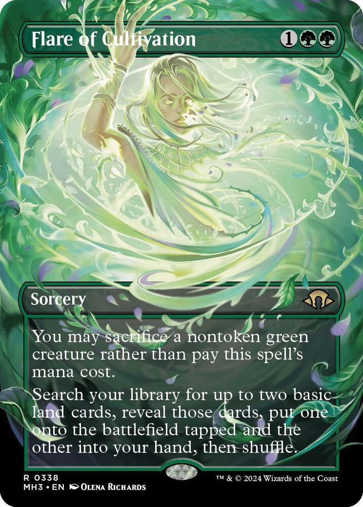 Flare of Cultivation 338/319 (Modern Horizons 3)  - Borderless