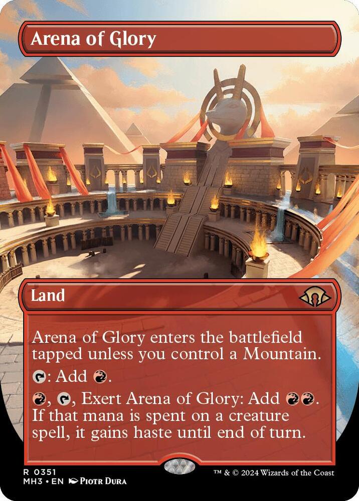 Arena of Glory 351 (Modern Horizons 3)  - Borderless Foil