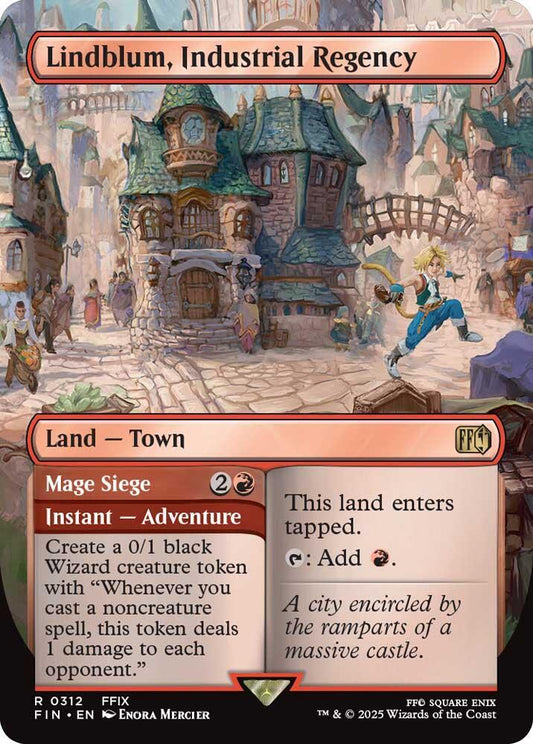 Lindblum, Industrial Regency // Mage Siege 312 (FINAL FANTASY)  - Borderless