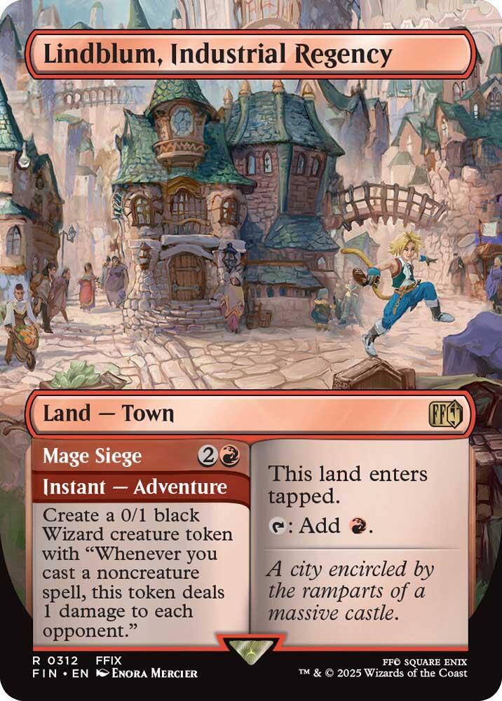 Lindblum, Industrial Regency // Mage Siege 312 (FINAL FANTASY)  - Borderless