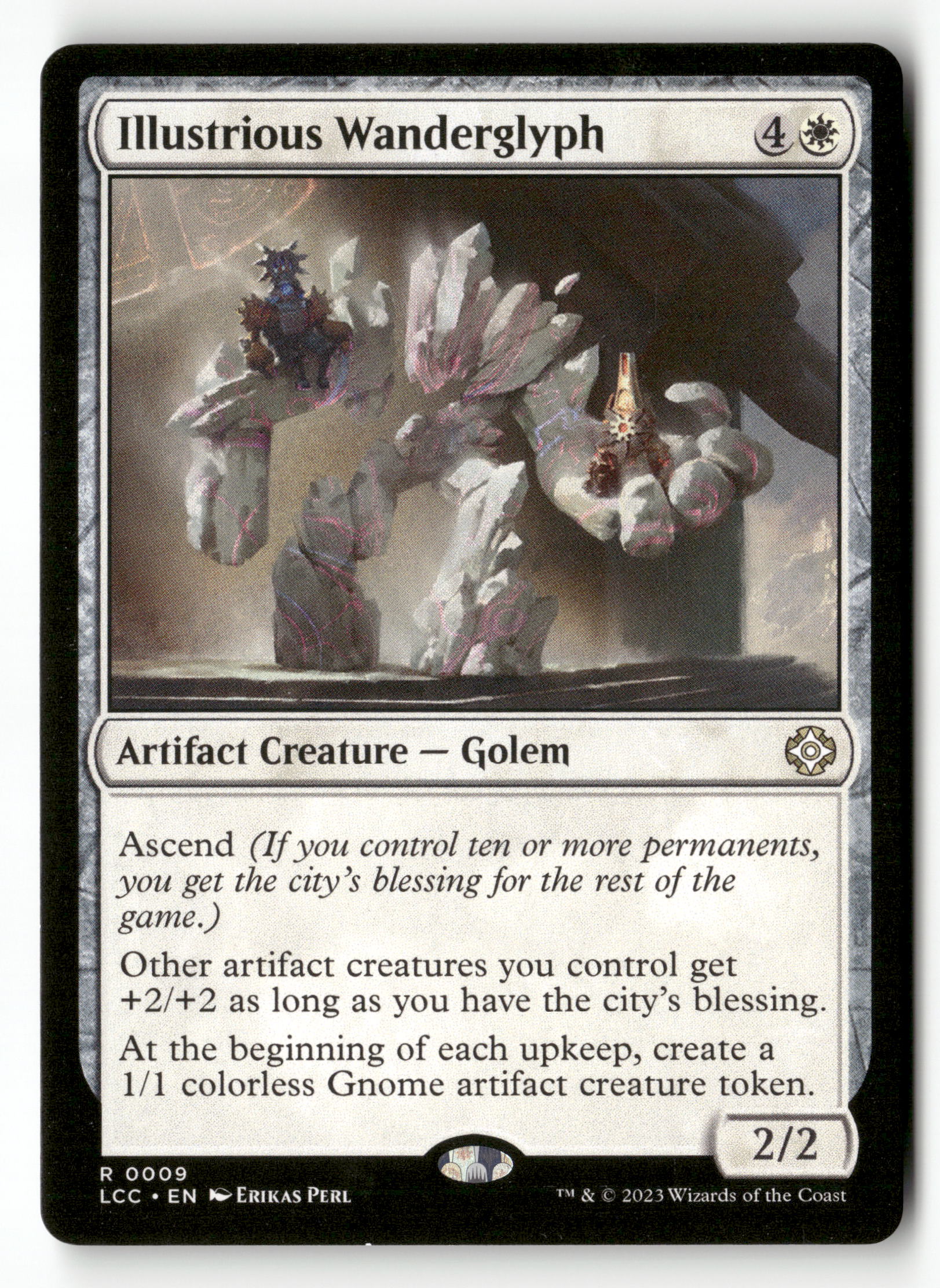MTG Commander: The Lost Caverns of Ixalan 9 Illustrious Wanderglyph R NM