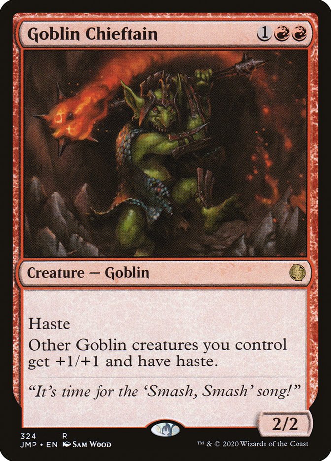Goblin Chieftain 324/495 (Jumpstart) 