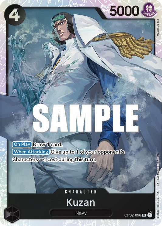 Kuzan OP02-096 (Paramount War)  - Foil