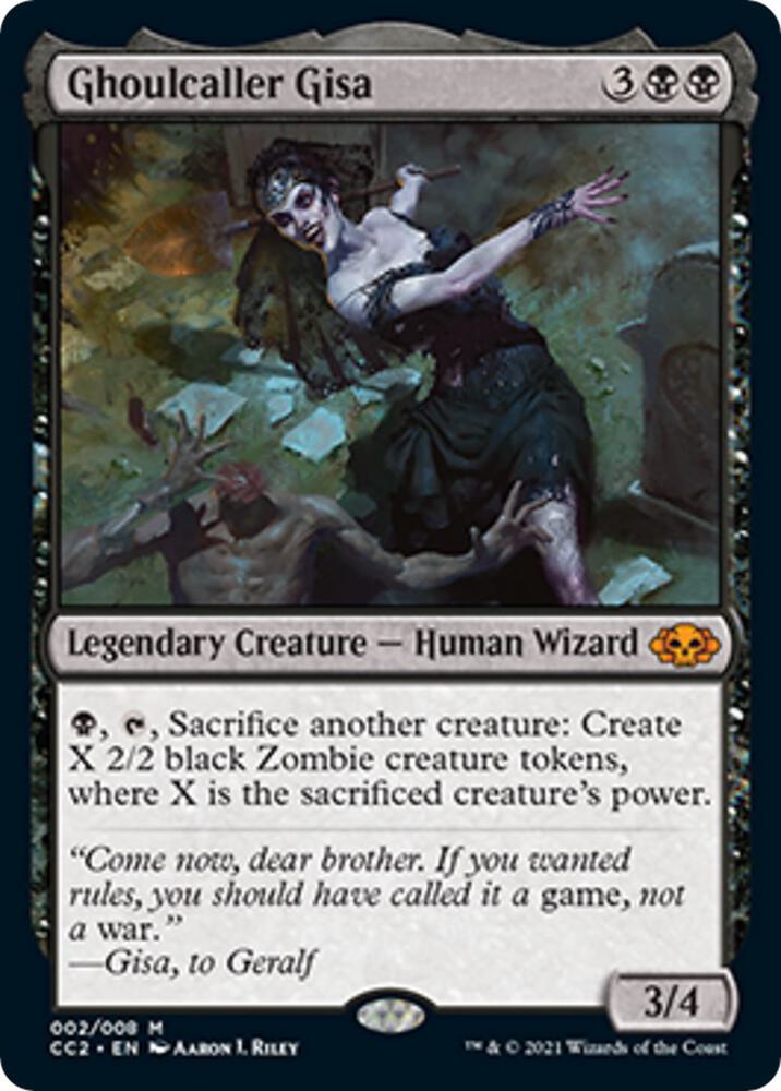 Ghoulcaller Gisa 2/8 (Commander Collection: Black) 