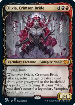 Olivia Crimson Bride Showcase 315 (Innistrad: Crimson Vow) 