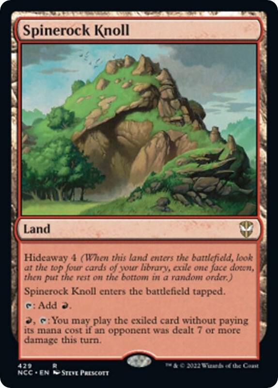 Spinerock Knoll 429 (Commander: Streets of New Capenna) 