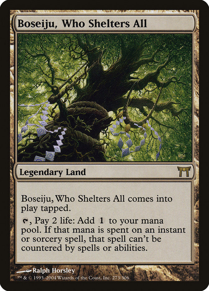 Boseiju, Who Shelters All 273/306 (Champions of Kamigawa) 