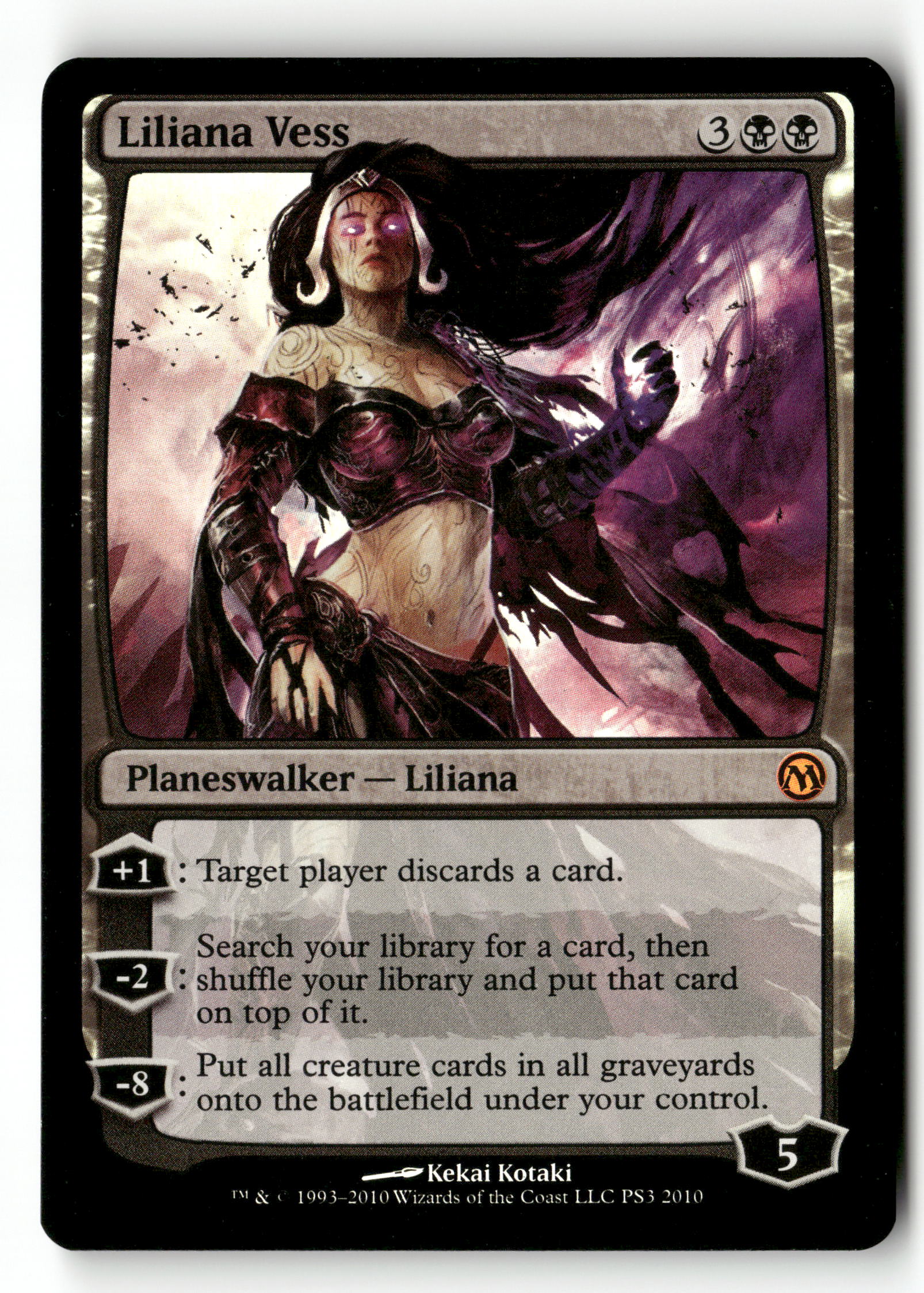 MTG Magic 2010 (M10) 102 Liliana Vess M NM FOIL