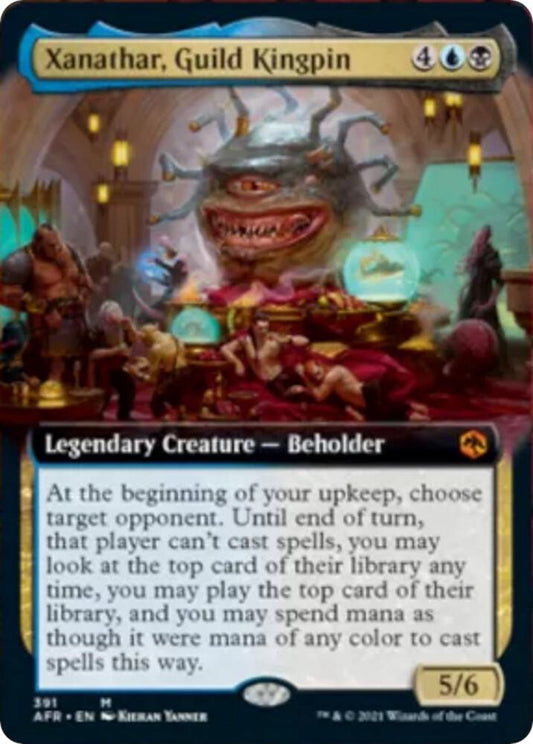 Xanathar Guild Kingpin Extended Art 391 (Adventures in the Forgotten Realms)  - Foil